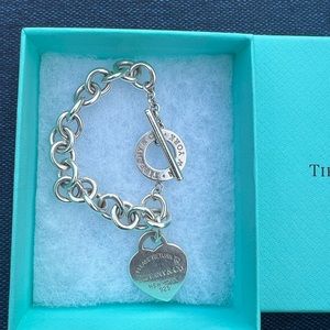 tiffany & co heart toggle bracelet